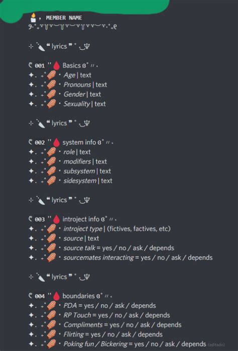 We are asking that Discord integrate some of the functions provided by Pluralkit and similar bots, namely the ability to send messages via proxy, into its programming. . Alter intro template pluralkit